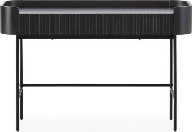 Černý konzolový stolek 40x120 cm Willa – MOME