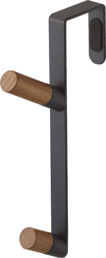 Černý kovový věšák na dveře 1,5 cm Tower – YAMAZAKI