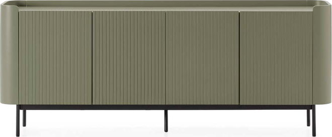 Zelená komoda 200x80x40 cm Willa – MOME