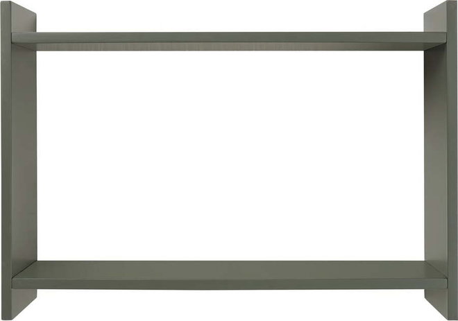 Šedozelená patrová police 50 cm Bamberg – House Nordic