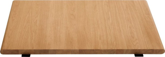 Přídavná deska k jídelnímu stolu v dekoru dubu 45x95 cm Flow – Unique Furniture