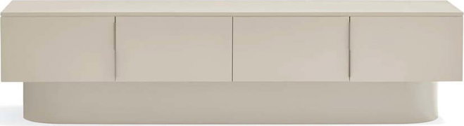 Béžový TV stolek 200x50 cm Totem – Teulat