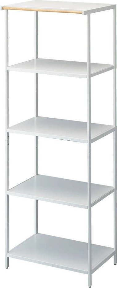 Matně bílý ocelový regál 60x170x46,5 cm Tower – YAMAZAKI