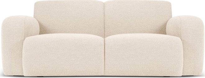 Béžová pohovka z textilie bouclé 170 cm Molino – Micadoni Home