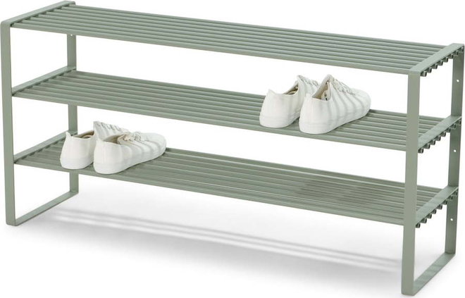 Šedozelený kovový botník 100x48,5x29 cm Rex – Spinder Design