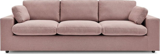 Růžová pohovka 250 cm Belair – Bobochic Paris