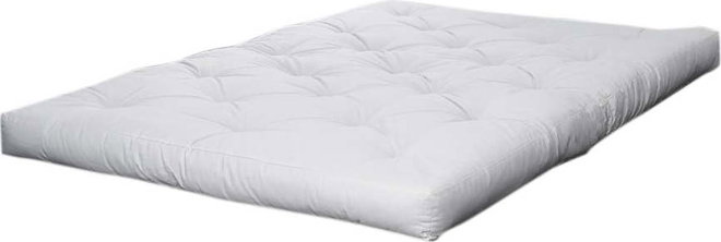 Bílá extra tvrdá futonová matrace 90x200 cm Traditional – Karup Design