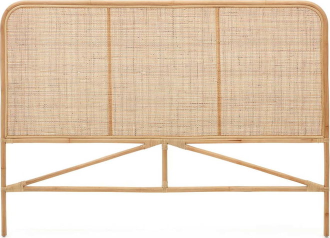 Čelo postele v přírodní barvě 168x120 cm Quiterie – Kave Home