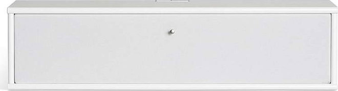 Bílý TV stolek 89x22 cm Mistral – Hammel Furniture