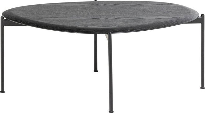 Černý konferenční stolek 67x92 cm Kota – WOOOD