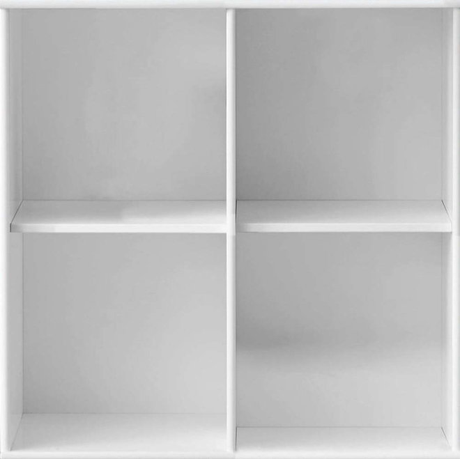 Bílý modulární policový systém 68,5x69 cm Mistral Kubus - Hammel Furniture