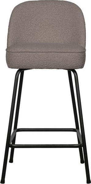 Šedá barová židle (výška sedáku 64 cm) Vogue – WOOOD