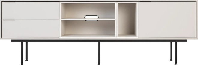 Šedobéžový TV stolek 189x61x42 cm Mod – noo.ma