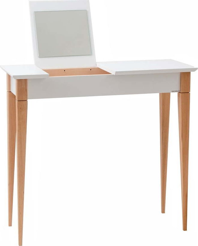 Bílý toaletní stolek Ragaba Mimo, šířka 65 cm