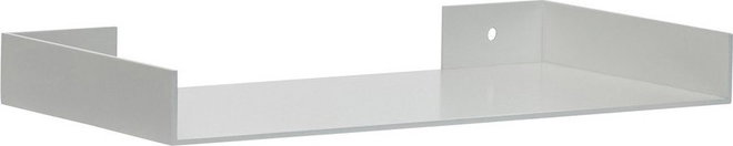 Světle šedá kovová police 30 cm Sheets – Hübsch