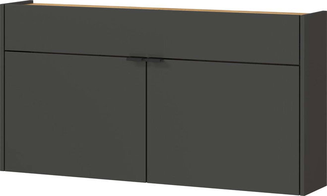 Antracitová skříňka 110x57x22 cm Ameca – Germania