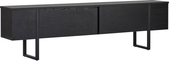 Černý TV stolek 180x50x30 cm Onera – Kalune Design