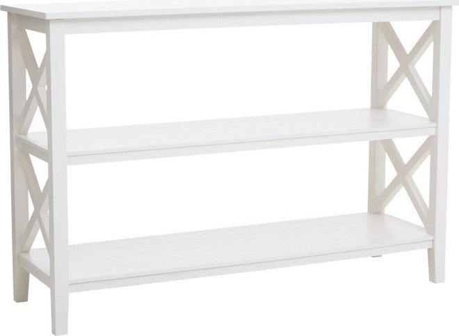 Bílý regál z borovicového dřeva 120x81x40 cm Heritage – Premier Housewares