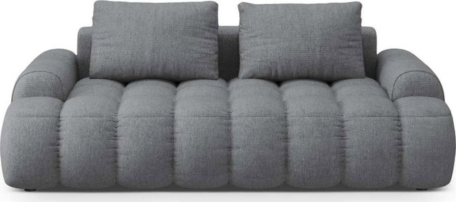 Šedá pohovka 200 cm Linz – Cosmopolitan Design