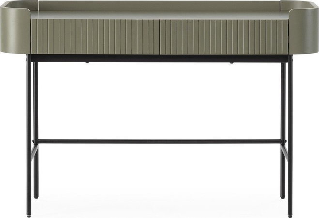 Khaki konzolový stolek 40x120 cm Willa – MOME