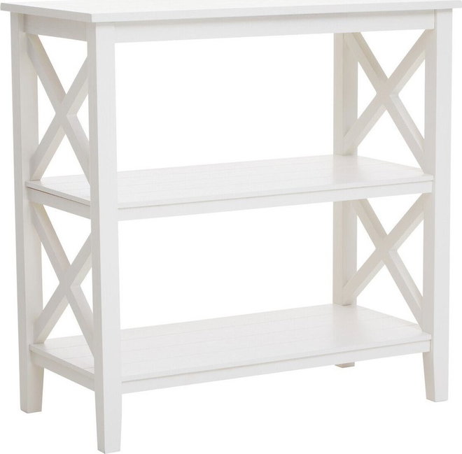 Bílý regál z borovicového dřeva 40x81x81 cm Heritage – Premier Housewares