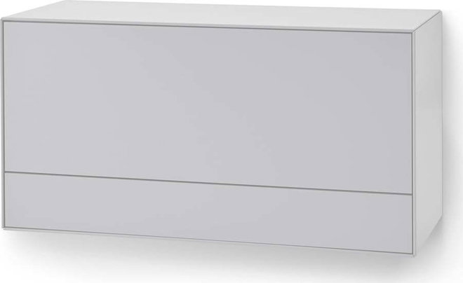 Bílá skříňka z biurkiem/závěsná 91x46x32,5 cm Edge by Hammel – Hammel Furniture
