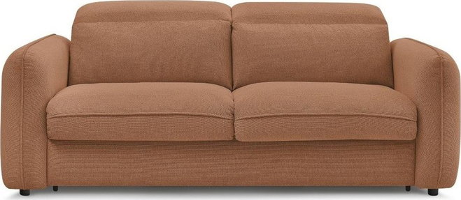Oranžová pohovka 216 cm Achille – Bobochic Paris
