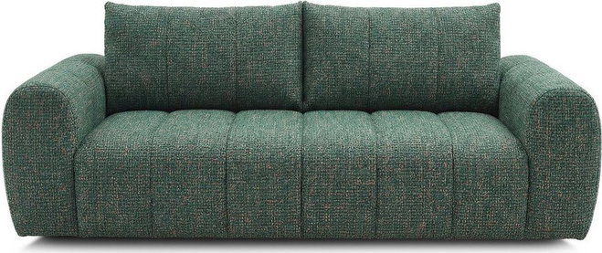 Tmavě zelená pohovka 242 cm Nesty – Bobochic Paris