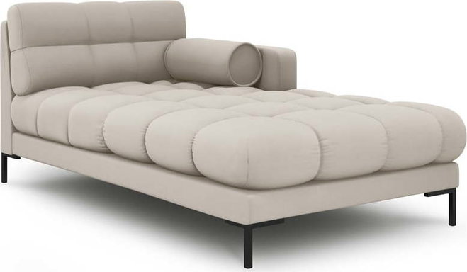 Béžová lenoška (levý roh) Bali – Cosmopolitan Design