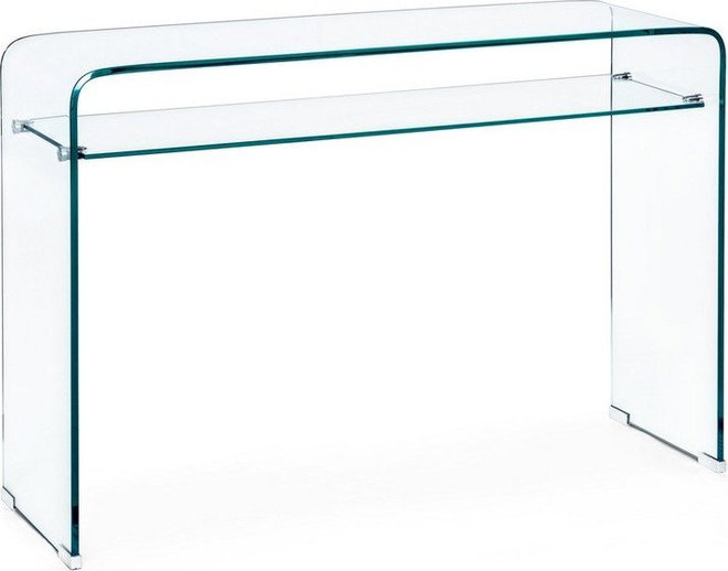 Skleněný konzolový stolek 35x110 cm Iride – Bizzotto