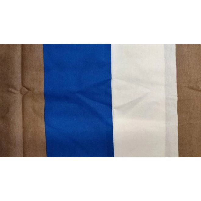 Bavlněné povlečení Pruhy modré