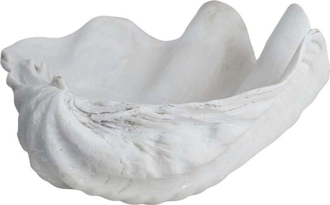 Dekorativní mísa z polyresinu 24x19 cm Shell – Mette Ditmer Denmark