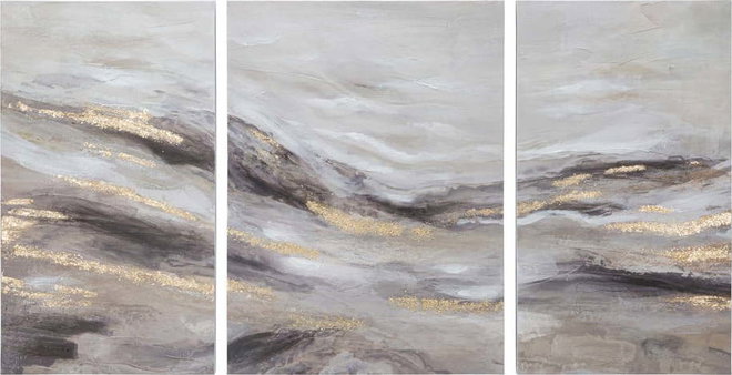 3dílný obraz Mauro Ferretti Monty, 150 x 80 cm