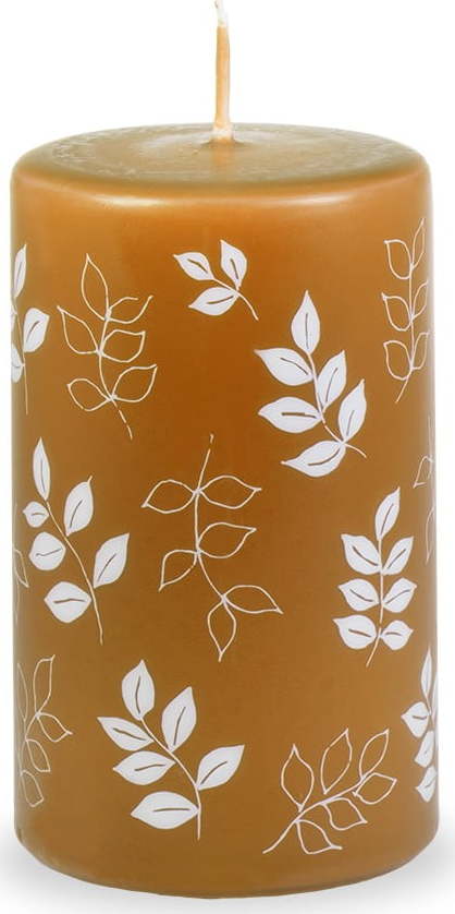 Oranžová svíčka Unipar Pure Beauty, doba hoření 40 h