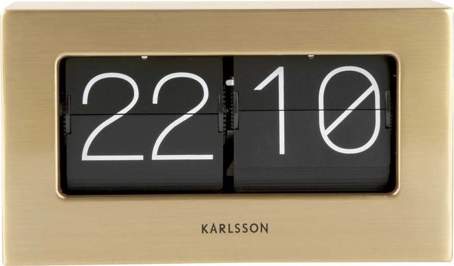 Digitální stolní hodiny Boxed Flip – Karlsson