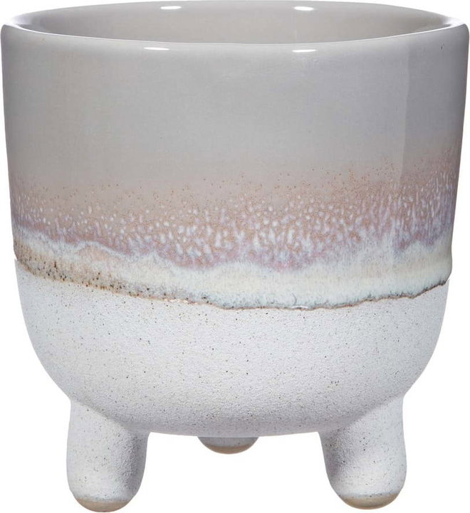 Šedý květináč Sass & Belle Bohemian Home Mojave, ø 11,7 cm