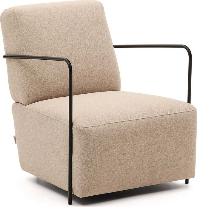 Béžové křeslo Gamer – Kave Home