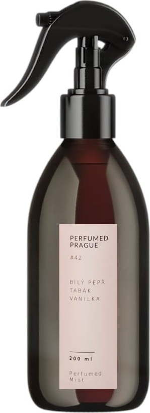 Interiérová vůně 200 ml #42 White Pepper, Tobacco, Vanilla – Perfumed Prague