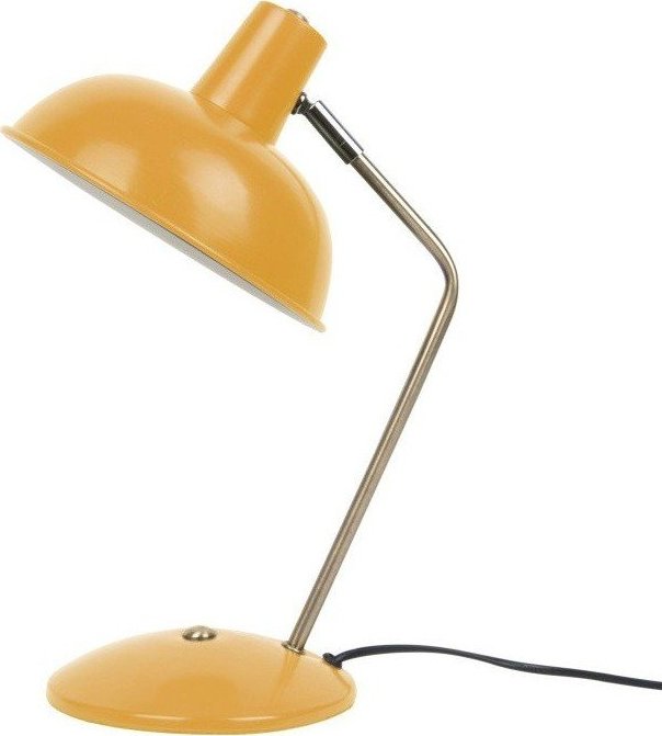 Žlutá stolní lampa Leitmotiv Hood