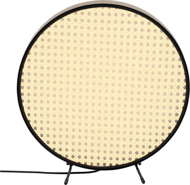 Béžovo-černá stolní lampa Zuiver Sien