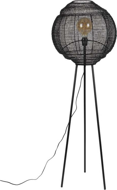 Černá stojací lampa Meezan - Dutchbone