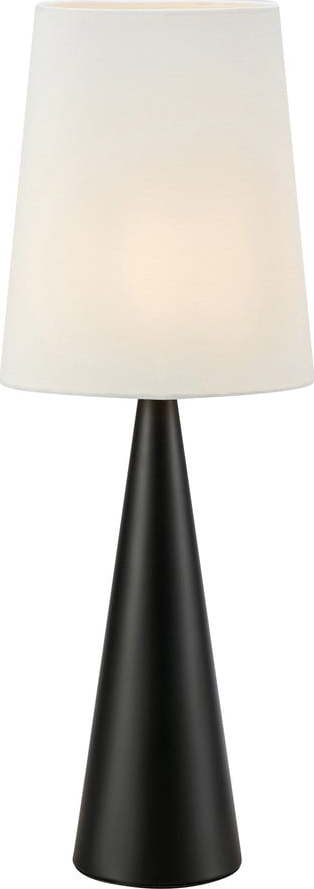 Černo-bílá stolní lampa (výška 64 cm) Conus – Markslöjd