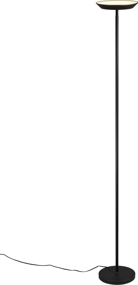 Černá LED stojací lampa (výška 178 cm) Specter – Reality