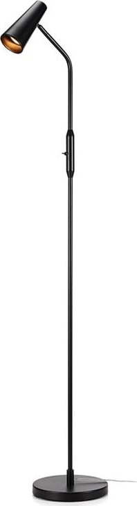 Černá stojací lampa Markslöjd Crest, výška 145 cm