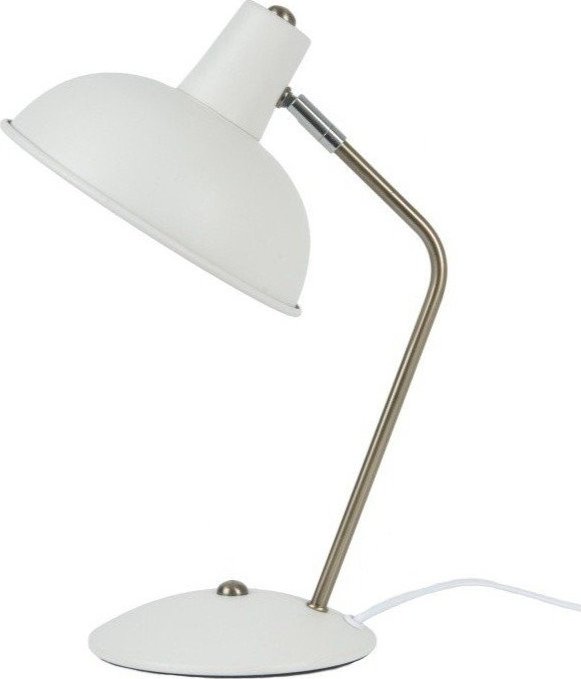 Bílá stolní lampa Leitmotiv Hood