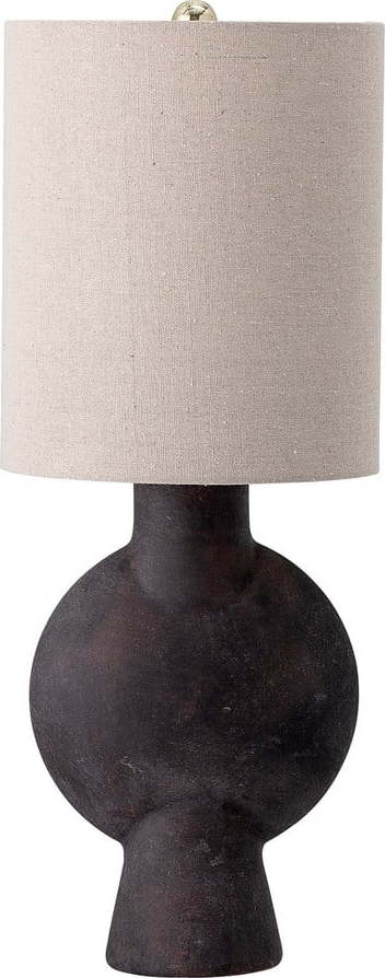 Hnědo-béžová stolní lampa Sergio - Bloomingville