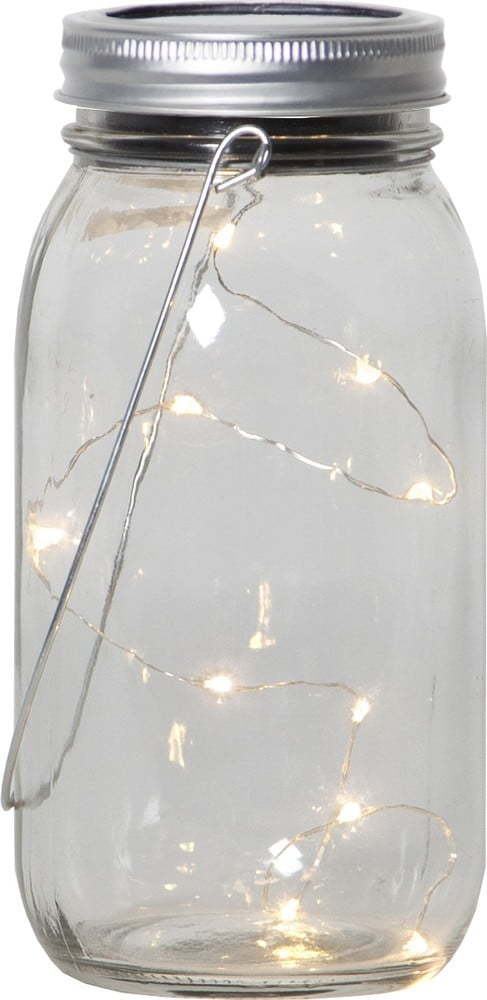 LED dekorace Star Trading Jamjar, výška 18 cm