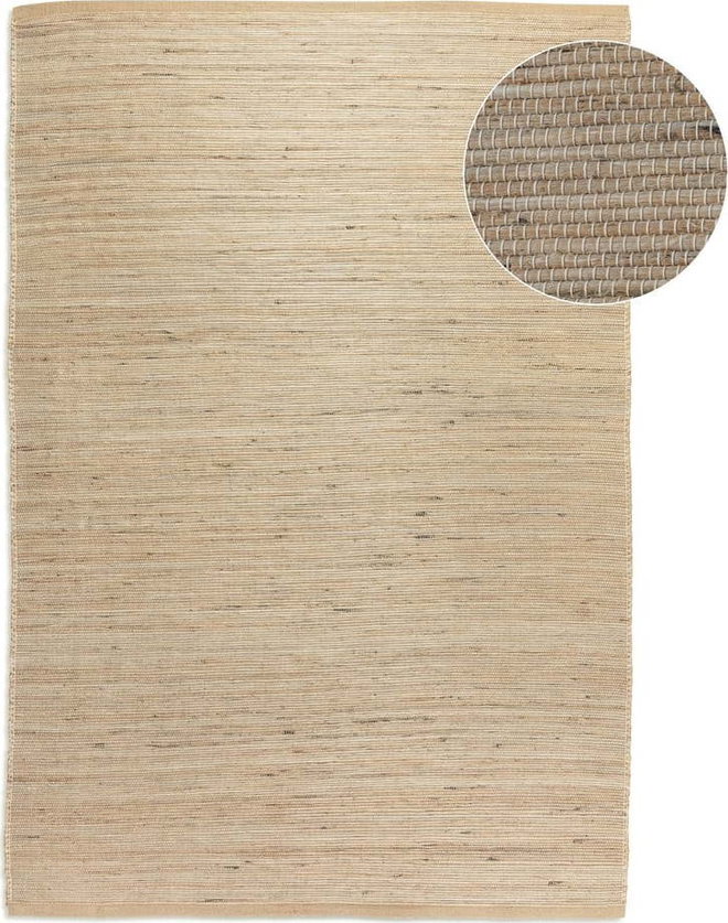 Béžový oboustranný/ručně tkaný koberec s příměsí juty 160x230 cm Handloom – Hanse Home