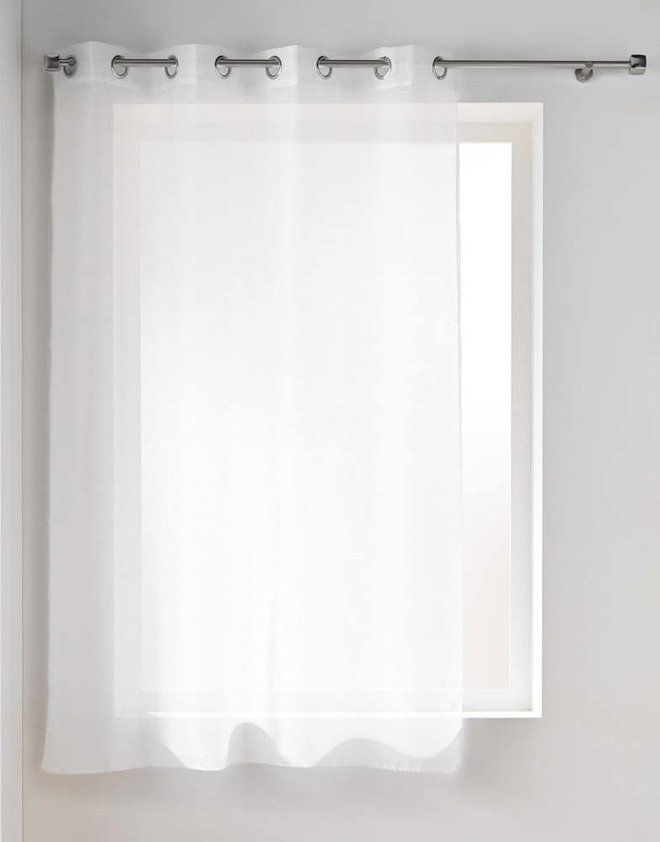 Bílá voálová záclona 140x180 cm Lissea – douceur d'intérieur