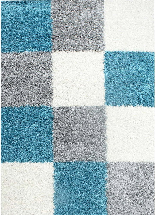 Šedo-tyrkysový koberec 60x110 cm Life – Ayyildiz Carpets